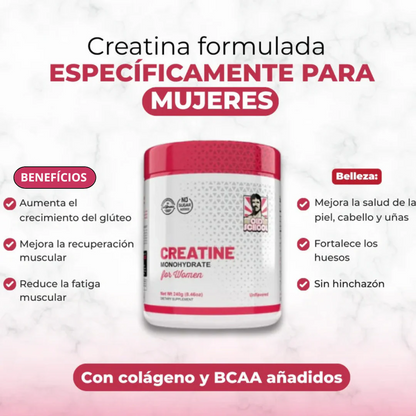 Creatina Monohidratada  -  Glúteos Y Curvas Naturales 🎀🍑🍃