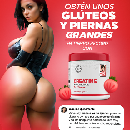 Creatina Monohidratada  -  Glúteos Y Curvas Naturales 🎀🍑🍃