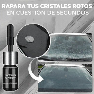 Kit de reparación de resina - Para Autos y Vidrios / Ahorra En Cada Grieta 🪞🚘✨