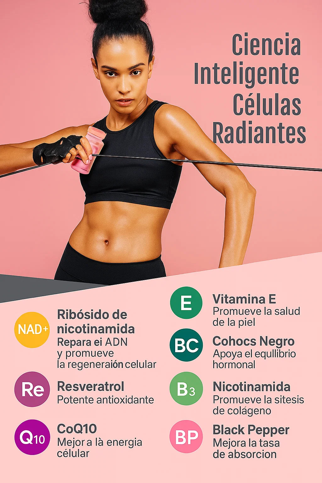 NAD + EMPOWER / EQUILIBRIO HORMONAL FEMENINO 🙍🏻‍♀️⚡💖