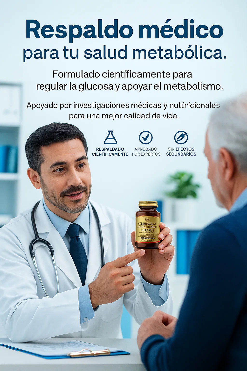 PICOLINATO DE CROMO - PREVIENE LA GLUCOSA DIABETICA