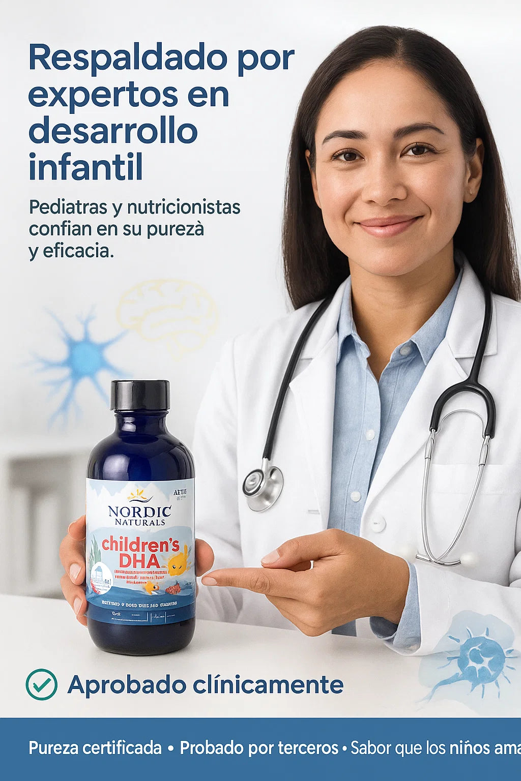 Omega 3 Kids - Estimula El Crecimiento Físico y Cerebral 🧠👩🏻‍👦🏻✨