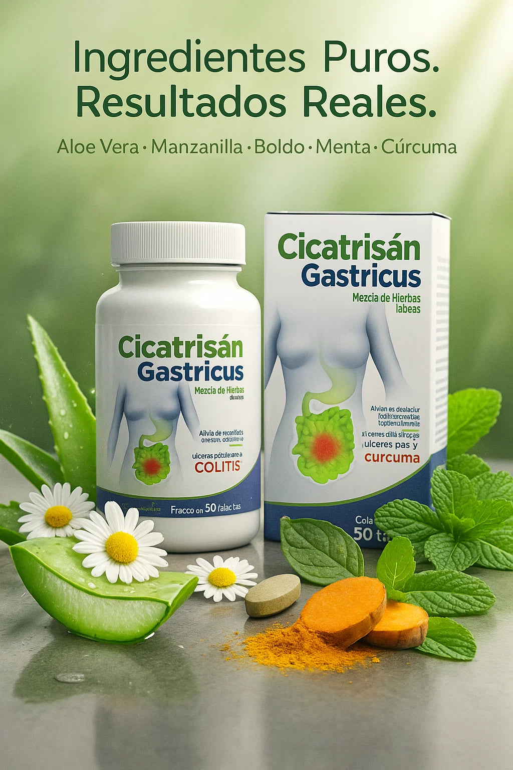 CICATRISAN GASTRICUS - Mitiga Esa Gastritis Que Te Está Matando ☠️🧑🏻‍⚕️✨