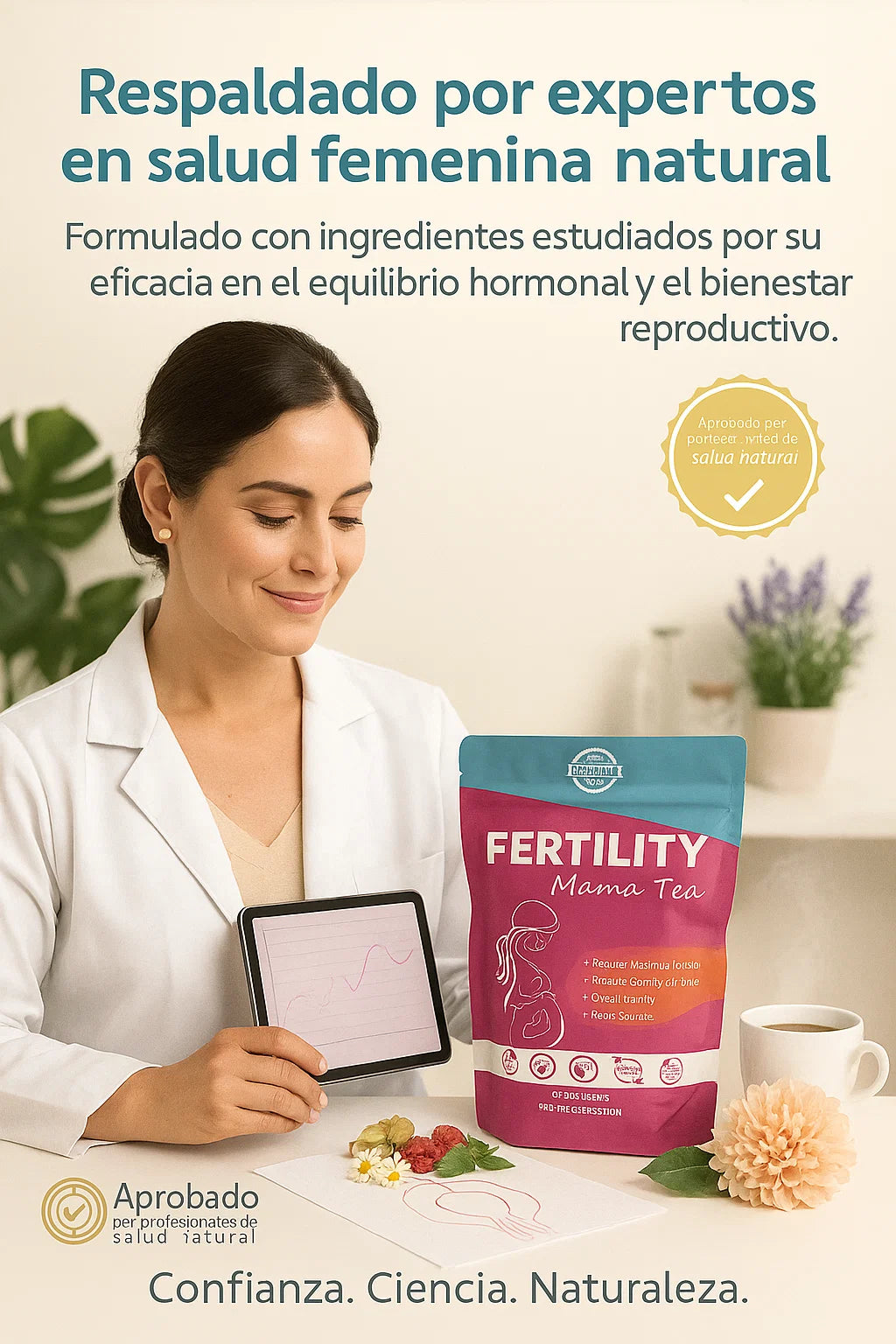TE FERTILITY - ACTIVA TU FERTILIDAD FEMENINA 🤰🏻🍵✨