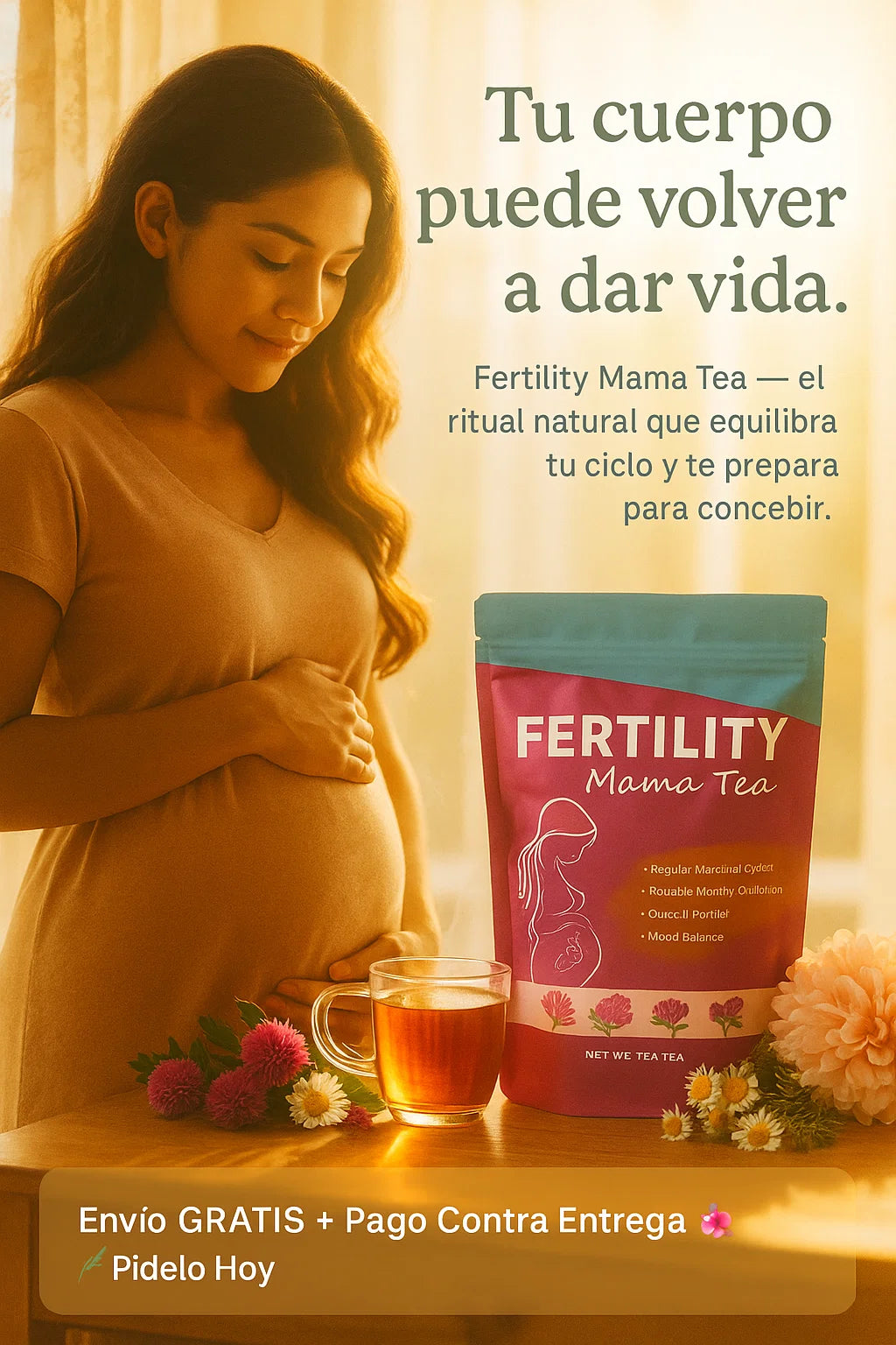 TE FERTILITY - ACTIVA TU FERTILIDAD FEMENINA 🤰🏻🍵✨