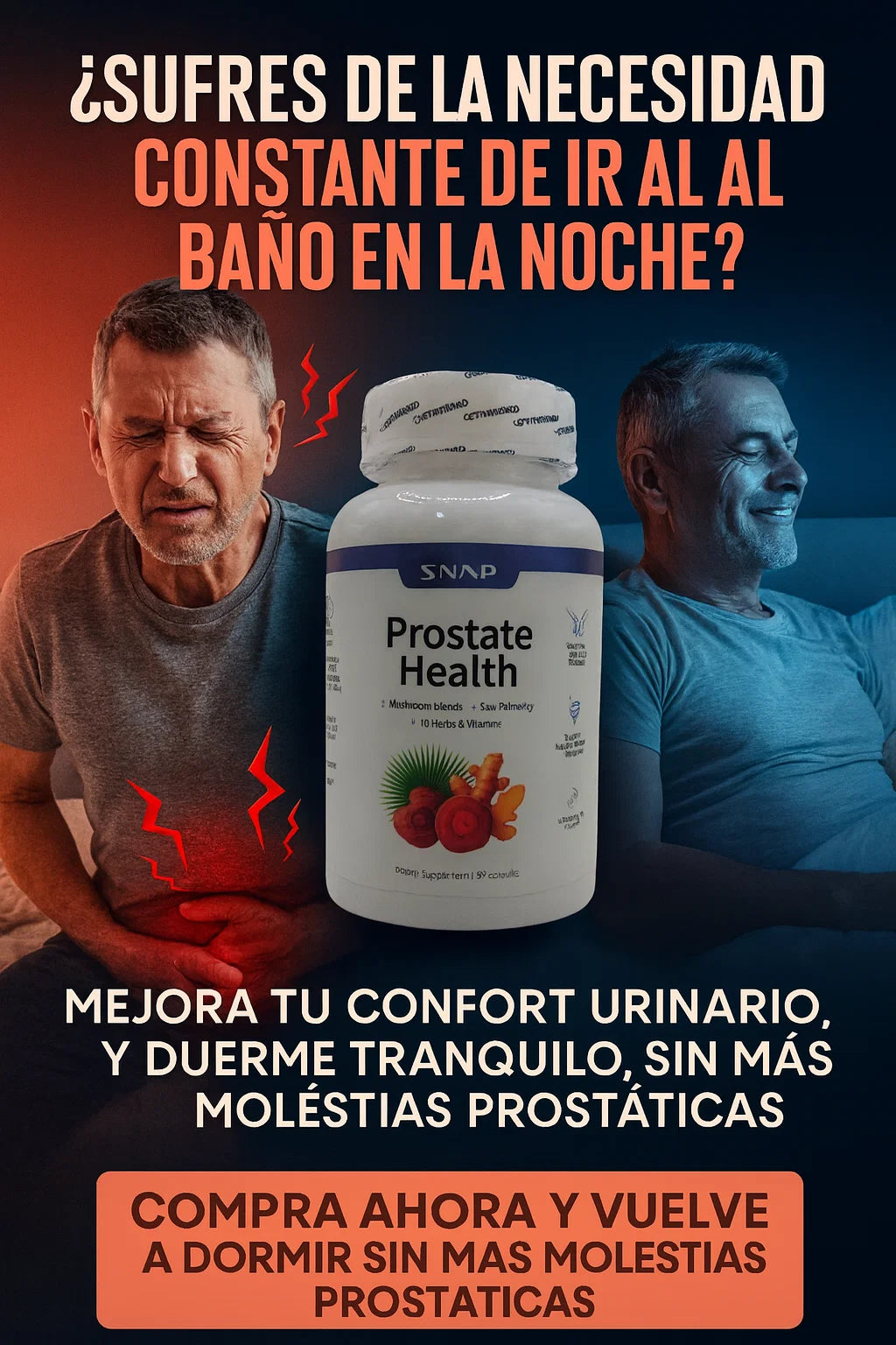 Prostate Health -Alivia ese Goteo Que Te Tortura En Las Noches 💧👴🏻✨