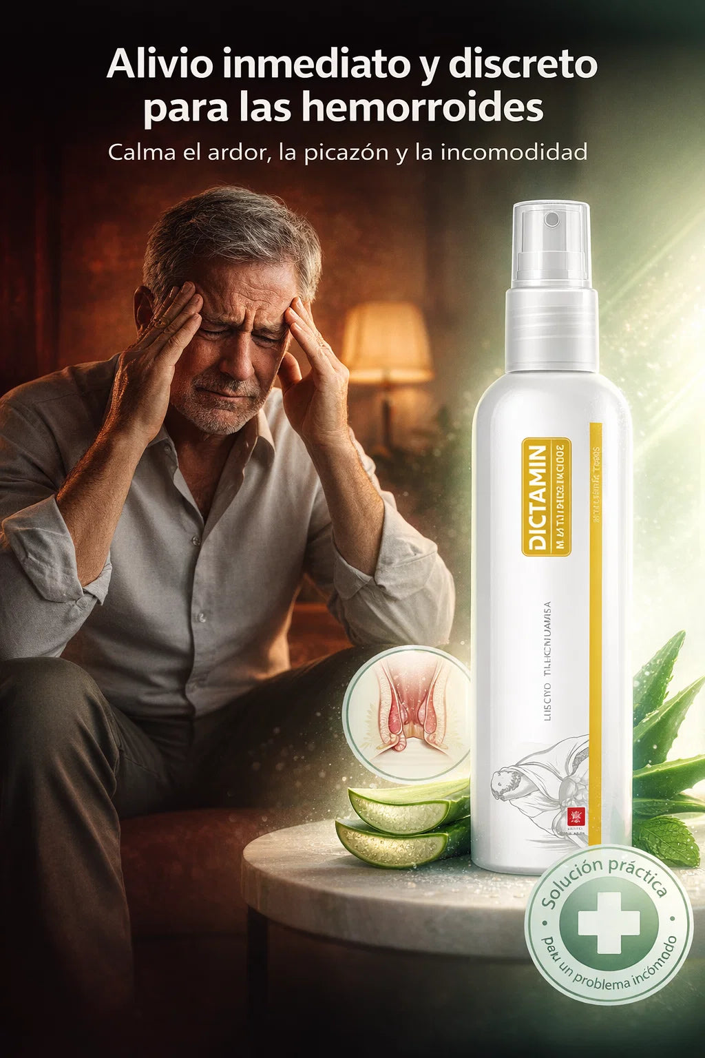 Dictamin - Despídete de Esas Molestas Hemorroides Que No Te Dejan Descansar 🍑🤕🦠