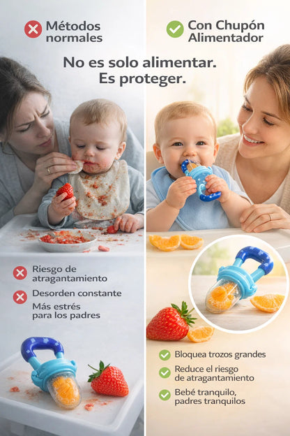 CHUPETE ALIMENTADOR PARA BEBES - ALIMENTA SIN MIEDOS 🤱🏻🍼✨